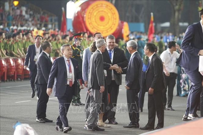 Lễ kỷ niệm, diễu binh, diễu hành 50 năm Ngày giải phóng miền Nam, thống nhất đất nước Chú thích ảnh