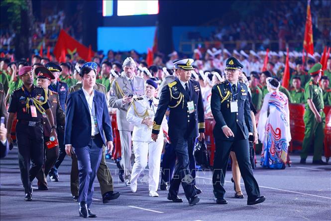 Lễ kỷ niệm, diễu binh, diễu hành 50 năm Ngày giải phóng miền Nam, thống nhất đất nước Chú thích ảnh