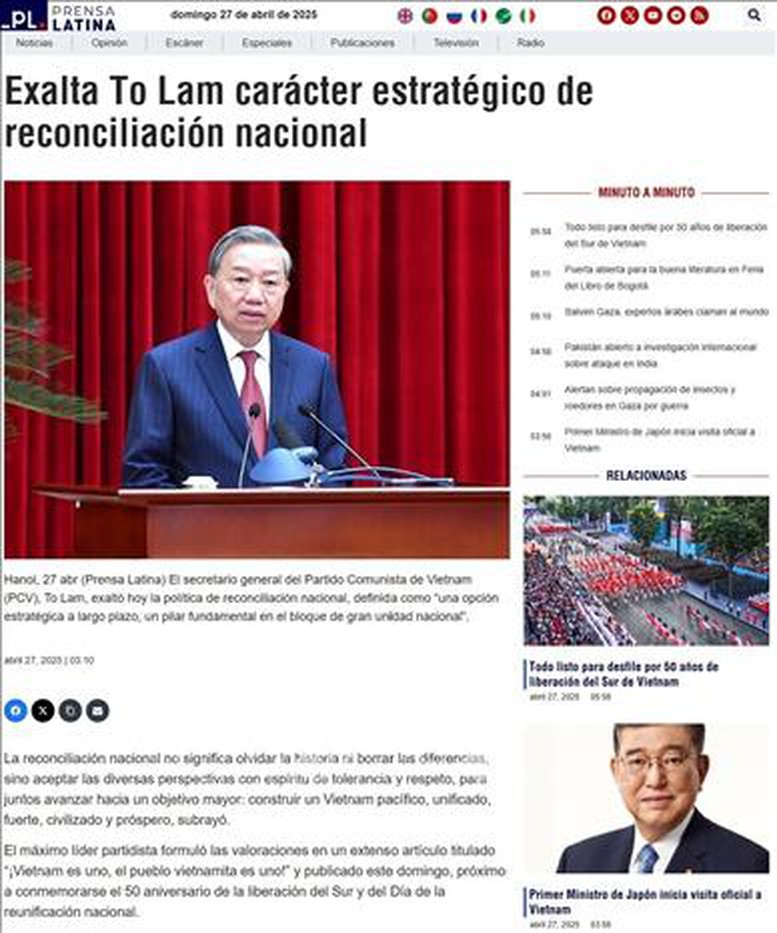 Truyền thông Mỹ Latin đồng loạt đăng tải loạt bài viết về chiến thắng lịch sử của Việt Nam- Ảnh 3.