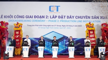 CT Group khởi công nhà máy chíp bán dẫn đầu tiên do người Việt làm chủ công nghệ