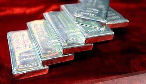 Ngày 4/5: Giá bạc trong nước quay đầu giảm mạnh