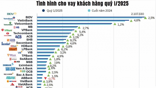 Tín dụng vào guồng từ đầu năm, mỗi ngân hàng chọn lối đi riêng