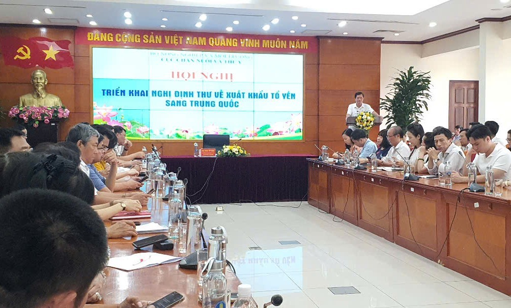 Sản phẩm tổ yến thô được phép xuất khẩu sang Trung Quốc