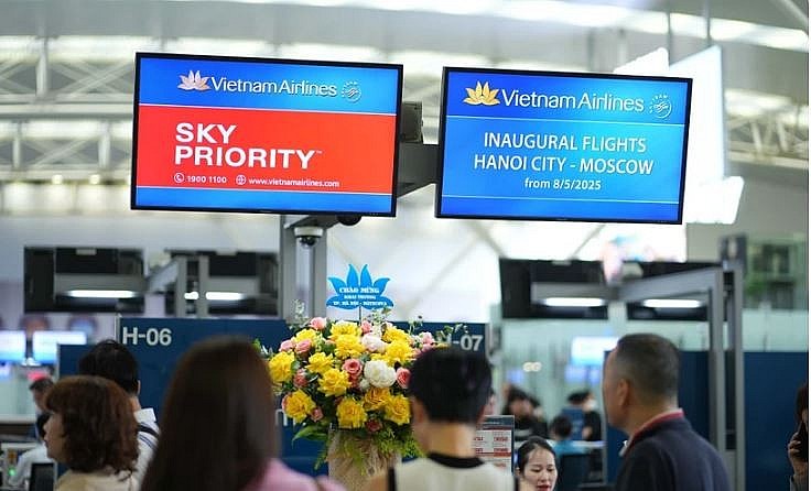 Vietnam Airlines resumes direct Hanoi - Moscow flights