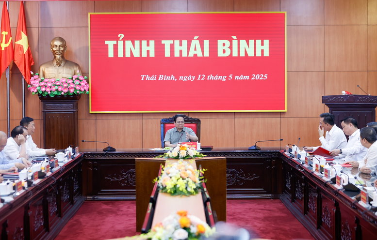 Thủ tướng: Thái Bình cần lấn biển và làm ngay tuyến đường 10 làn kết nối với Hưng Yên- Ảnh 2.
