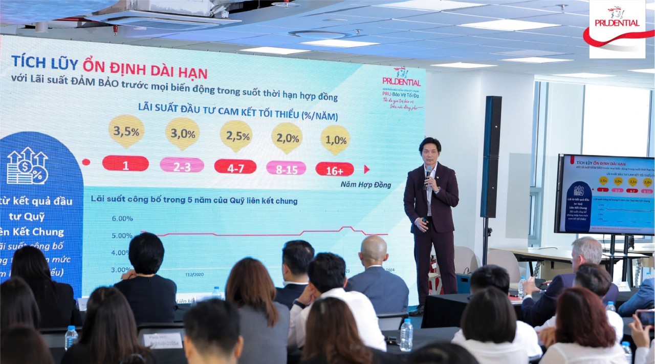Prudential ra mắt thị trường sản phẩm bảo hiểm liên kết chung PRU-Bảo Vệ Tối Đa