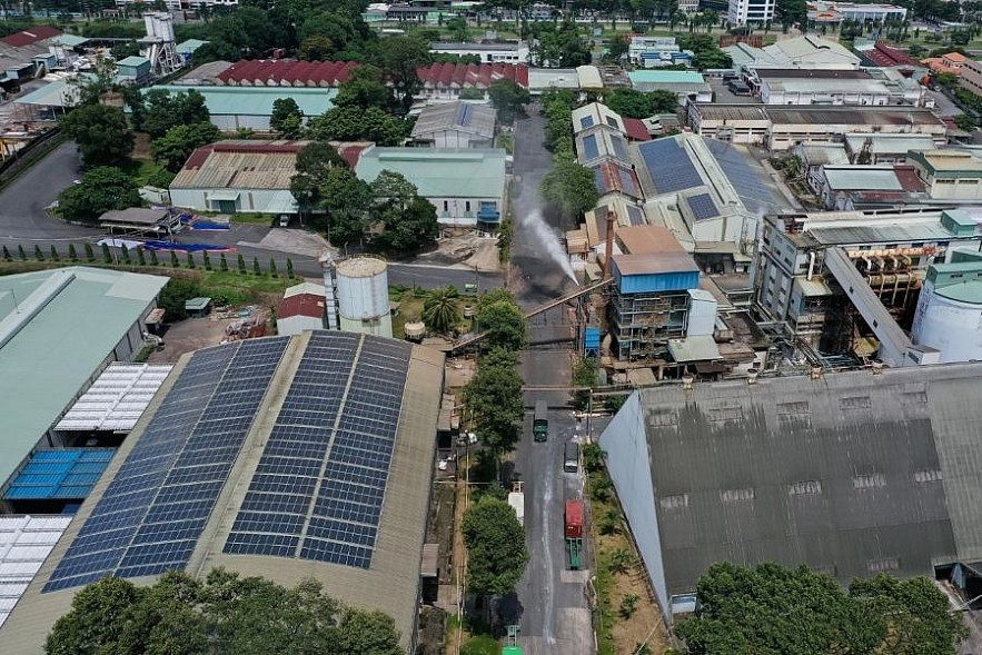 Một góc Khu công nghiệp Biên Hòa 1 - khu công nghiệp đầu tiên của Đồng Nai. Ảnh: Việt Dũng.