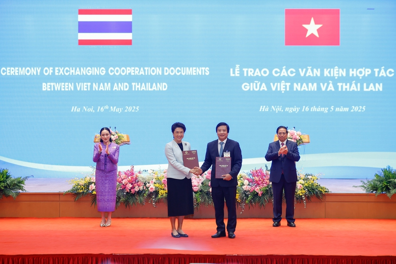 Việt Nam Thái Lan trao nhiều văn kiện hợp tác quan trọng- Ảnh 5.