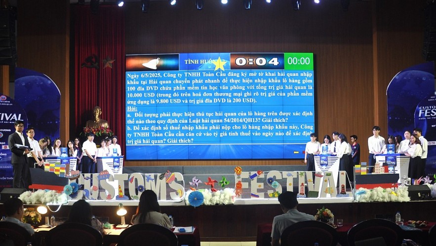 Chung kết Festival Hải quan 2025: Chuẩn bị hành trang, kỹ năng kiến thức thực tiễn cho sinh viên