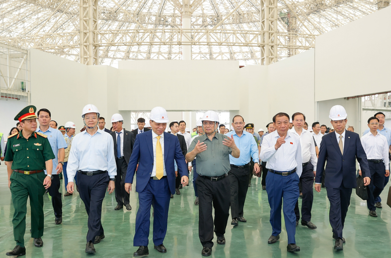 Thủ tướng: Xây dựng Trung tâm Hội trợ Triển lãm Quốc gia xứng tầm truyền thống văn hóa – lịch sử và sự phát triển của đất nước- Ảnh 1.