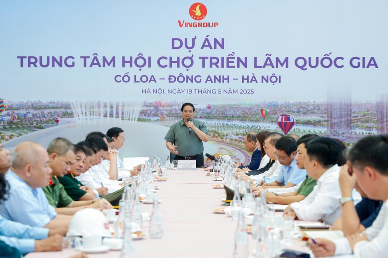 Thủ tướng: Xây dựng Trung tâm Hội trợ Triển lãm Quốc gia xứng tầm truyền thống văn hóa – lịch sử và sự phát triển của đất nước- Ảnh 5.
