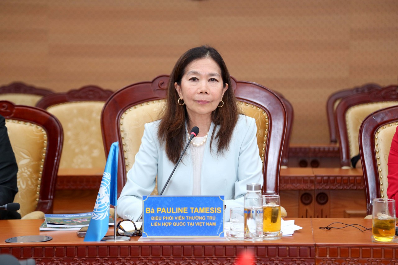 Bộ trưởng Nguyễn Văn Thắng tiếp Điều phối viên Liên Hợp quốc tại Việt Nam