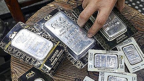 Ngày 25/5: Giá bạc trong nước đồng loạt tăng