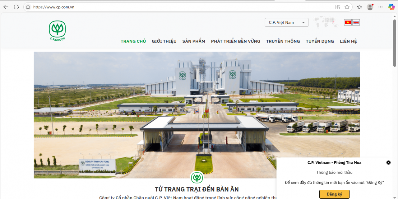 Đề nghị Bộ Công an điều tra vụ C.P. Việt Nam bị tố bán thịt lợn bệnh