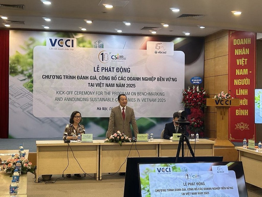 Phát động Chương trình đánh giá, công bố doanh nghiệp bền vững tại Việt Nam năm 2025