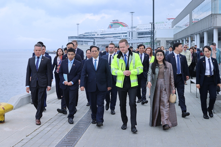 Thủ tướng thăm cảng biển hàng đầu vùng Baltic và tìm hiểu kinh nghiệm phát huy giá trị di sản ở Estonia- Ảnh 3.