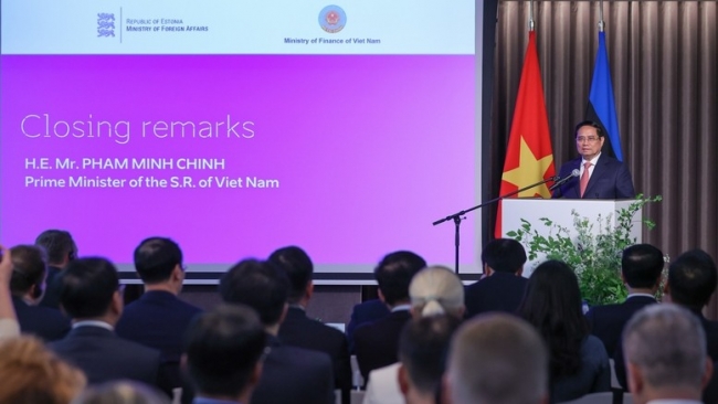 Thủ tướng: Hợp tác giữa các doanh nghiệp Việt Nam - Estonia có sự bảo đảm của hai Chính phủ