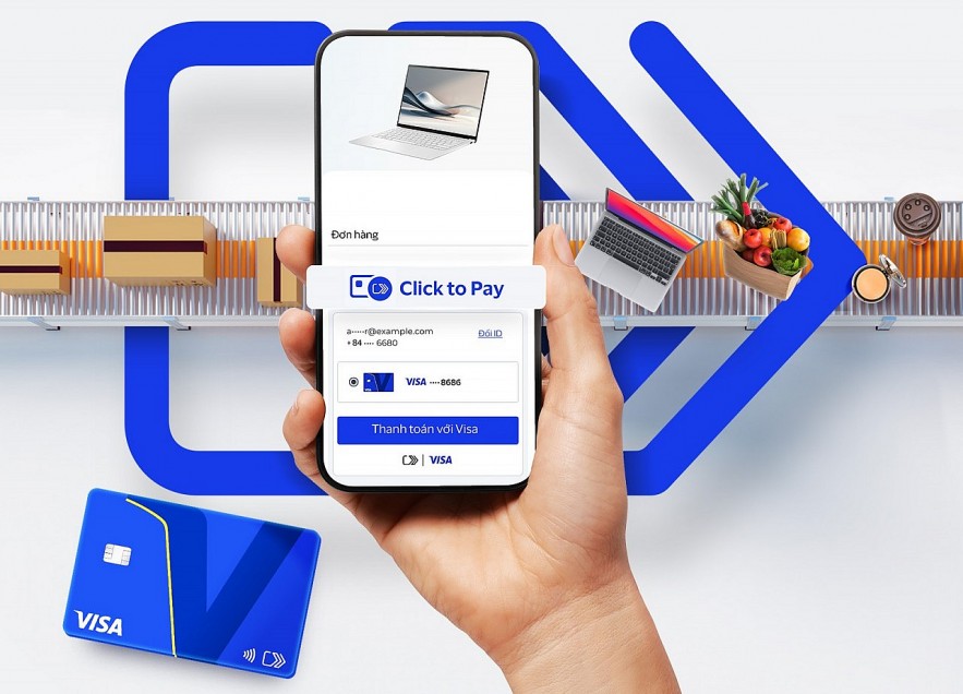 Người tiêu dùng có thể thanh toán trực tuyến mà không cần nhập tay thông tin thẻ