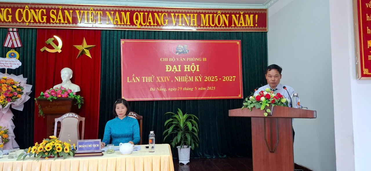 Các Chi bộ trực thuộc Đảng bộ Chi cục Dự trữ Nhà nước khu vực X tổ chức Đại hội nhiệm kỳ 2025 -2027