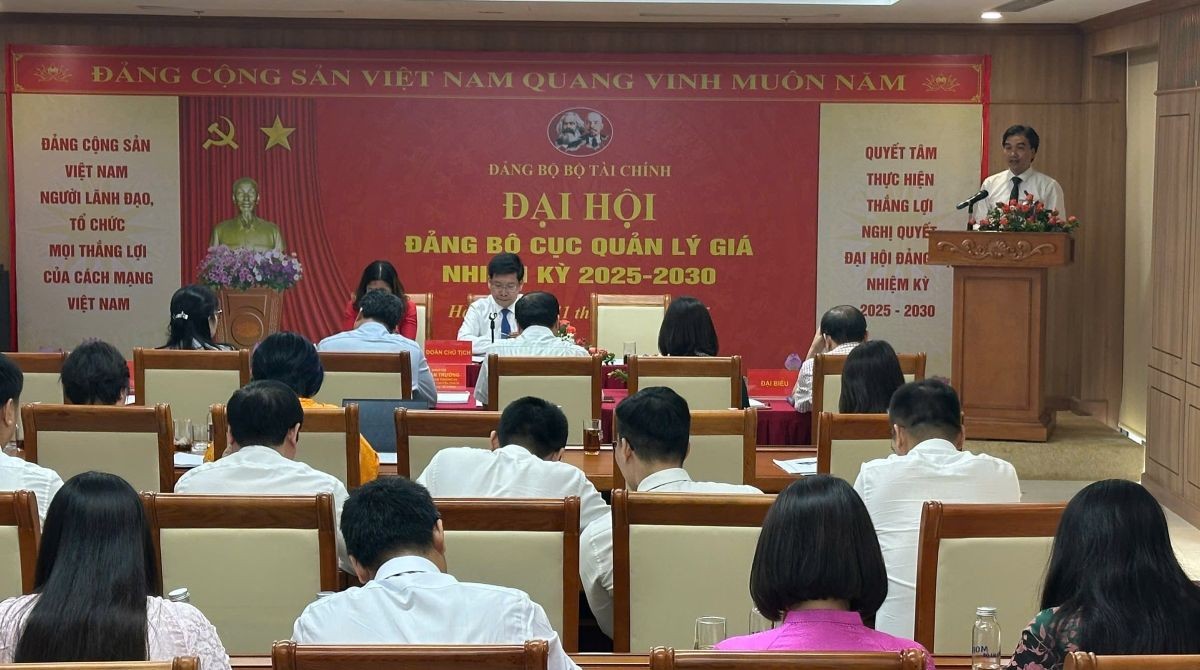 Đảng bộ Cục Quản lý giá tổ chức thành công Đại hội đại biểu lần thứ VIII, nhiệm kỳ 2025 – 2030