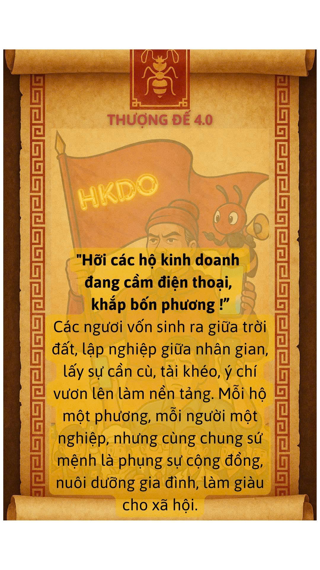 Hóa đơn chuẩn – Kê khai thuận, hãy cầm điện thoại lên cùng HKDO bán hàng gộp kế toán