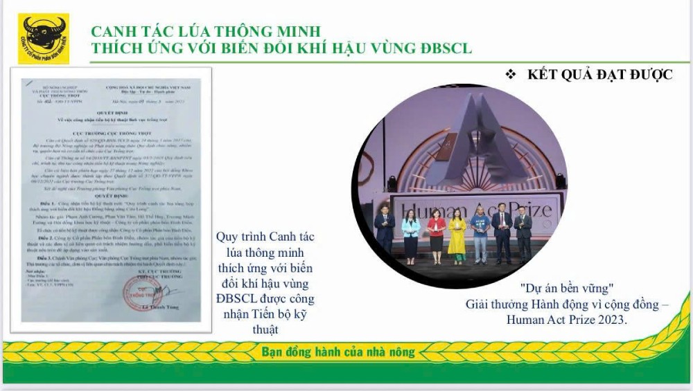 Tổng Giám đốc Công ty Cổ phần Phân bón Bình Điền được vinh danh Nhà lãnh đạo xuất sắc của Tập đoàn Hóa chất Việt Nam giai đoạn 2020-2025