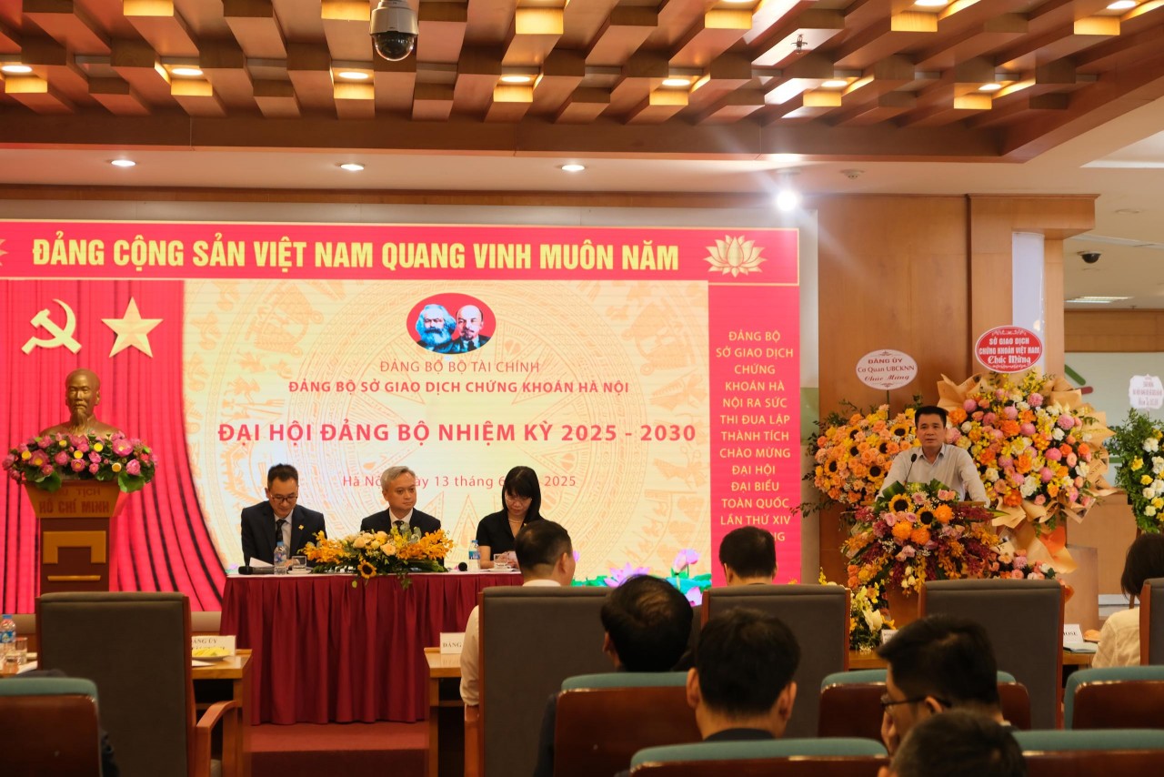 HNX tổ chức thành công Đại hội Đảng bộ lần thứ I, nhiệm kỳ 2025 – 2030
