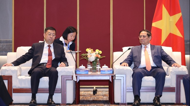 Thủ tướng đề nghị ngân hàng hàng đầu Trung Quốc tham gia trung tâm tài chính quốc tế tại Việt Nam