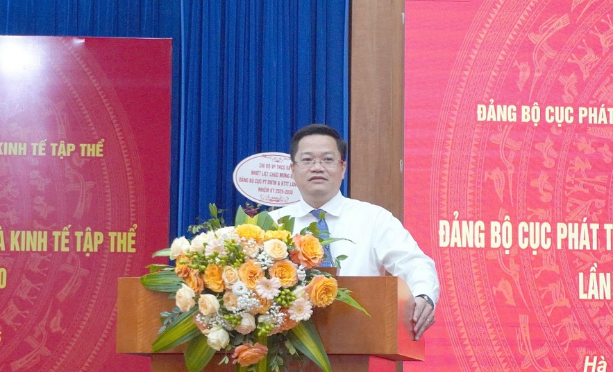 Cục Phát triển doanh nghiệp tư nhân và kinh tế tập thể tổ chức thành công đại hội Đảng bộ nhiệm kỳ 2025 - 2030