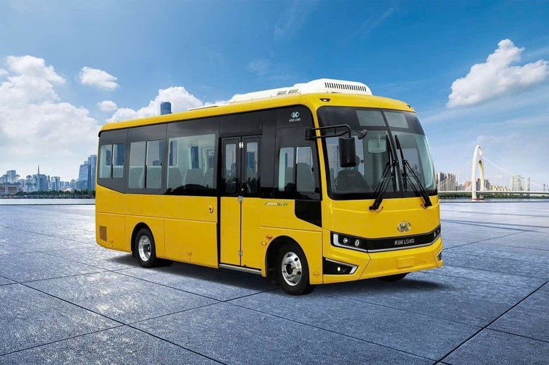 Sau Hàn Quốc, xe buýt Kim Long tiếp tục chinh phục thị trường Thái Lan