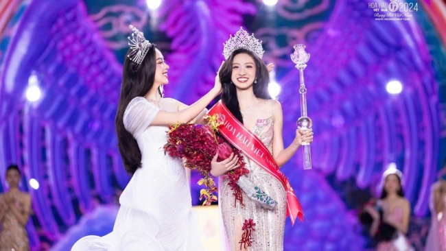 Miss UFM Hà Trúc Linh đăng quang Hoa hậu Việt Nam 2024
