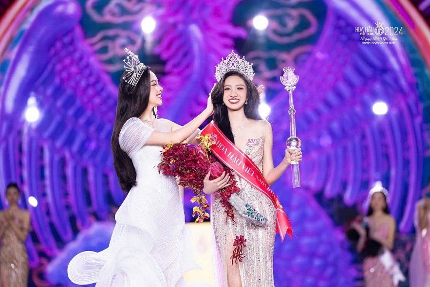 Miss UFM Hà Trúc Linh đăng quang Hoa hậu Việt Nam 2024