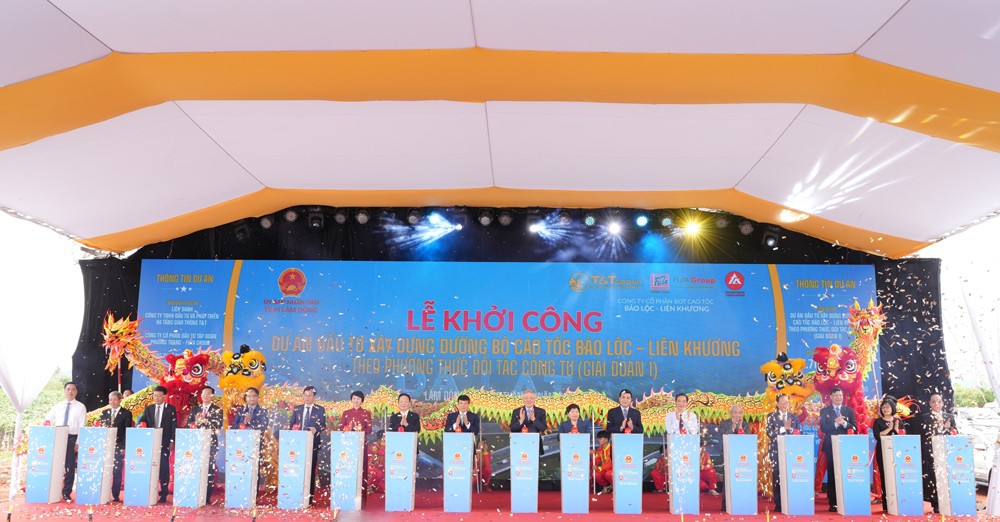 Khởi công dự án cao tốc Bảo Lộc – Liên Khương tổng vốn đầu tư trên 17.700 tỷ đồng