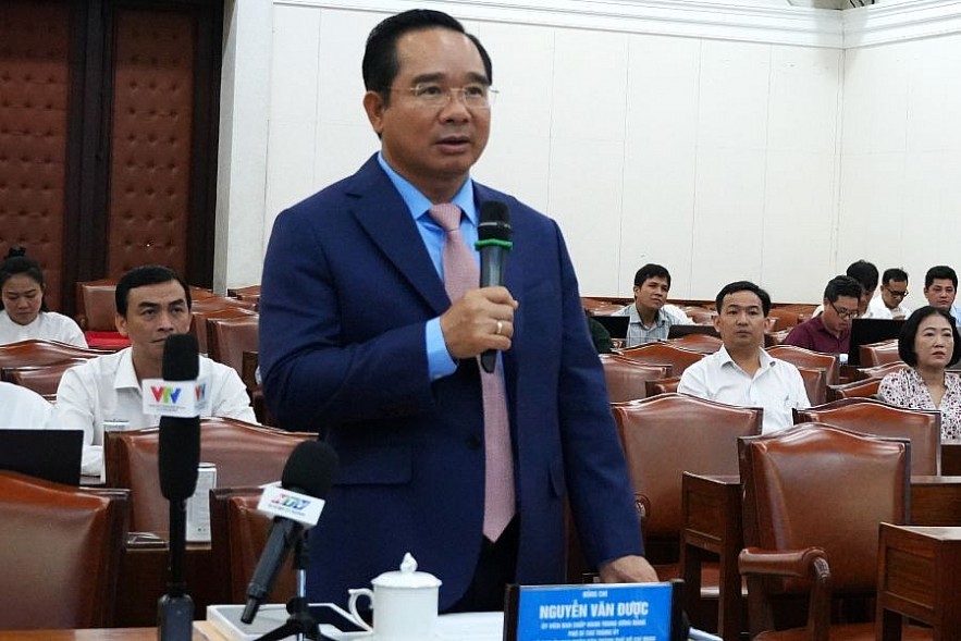 Ông Nguyễn Văn Được được chỉ định làm Chủ tịch UBND TP. Hồ Chí Minh sau hợp nhất. Ảnh: Việt Dũng