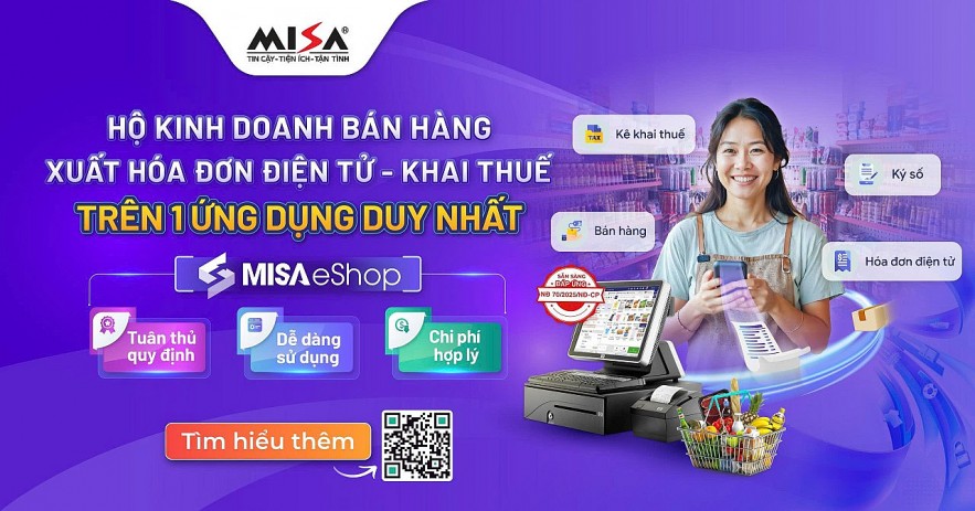 Chỉ với 1 phần mềm, hộ kinh doanh có thể quản lý bán hàng, xuất hóa đơn và kê khai thuế theo đúng quy định