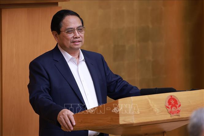 Thủ tướng: Thực hiện 3 tăng tốc để góp phần thúc đẩy, đạt mục tiêu tăng trưởng 8% trở lên Chú thích ảnh