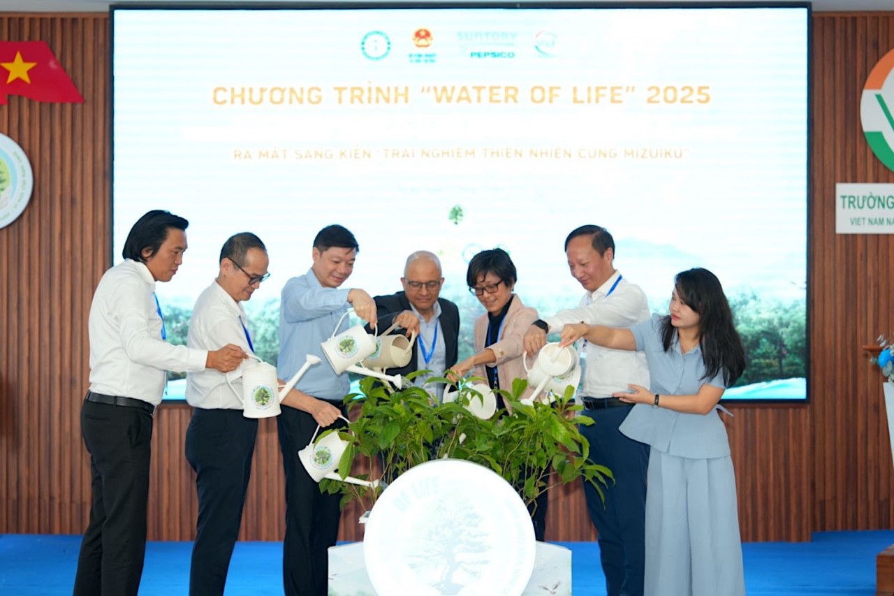 Khởi động Water of Life: Bảo tồn nguồn nước  - Vì một Việt Nam xanh