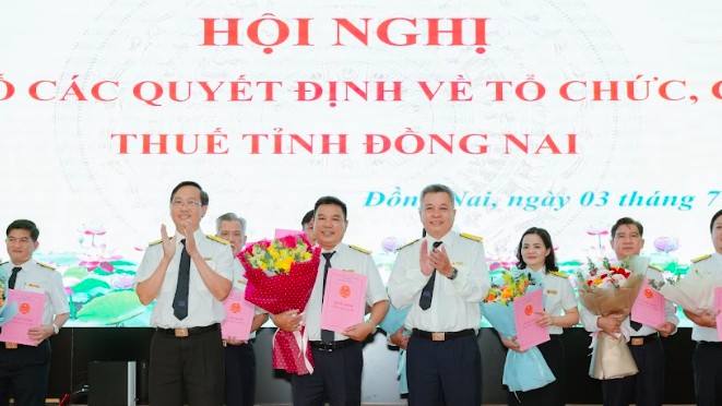Danh sách 10 thuế cơ sở trực thuộc của Thuế tỉnh Đồng Nai