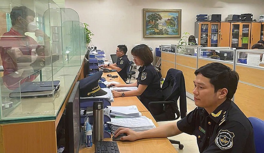 Hải quan khu vực V thu ngân sách tăng 2 con số