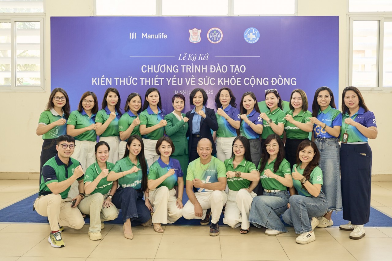 Manulife Việt Nam tiên phong nâng cao kiến thức y tế cho tư vấn viên bảo hiểm