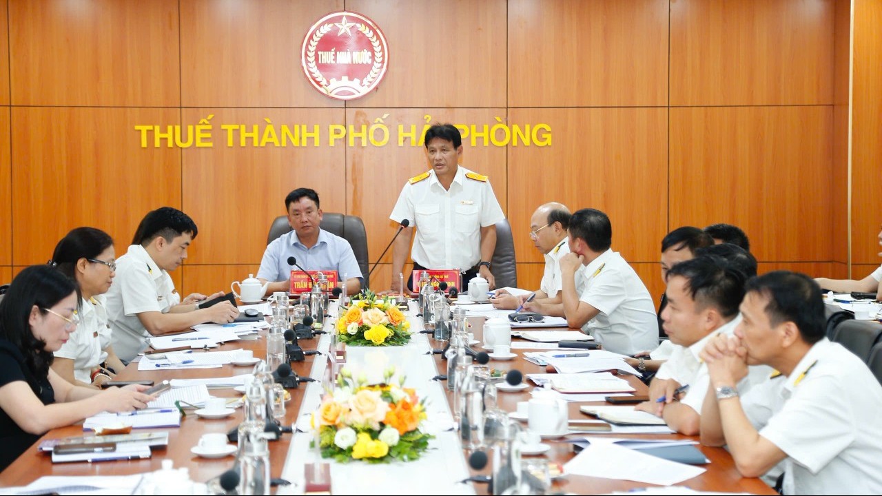 Thuế TP. Hải Phòng phấn đấu hoàn thành vượt dự toán thu nội địa năm 2025