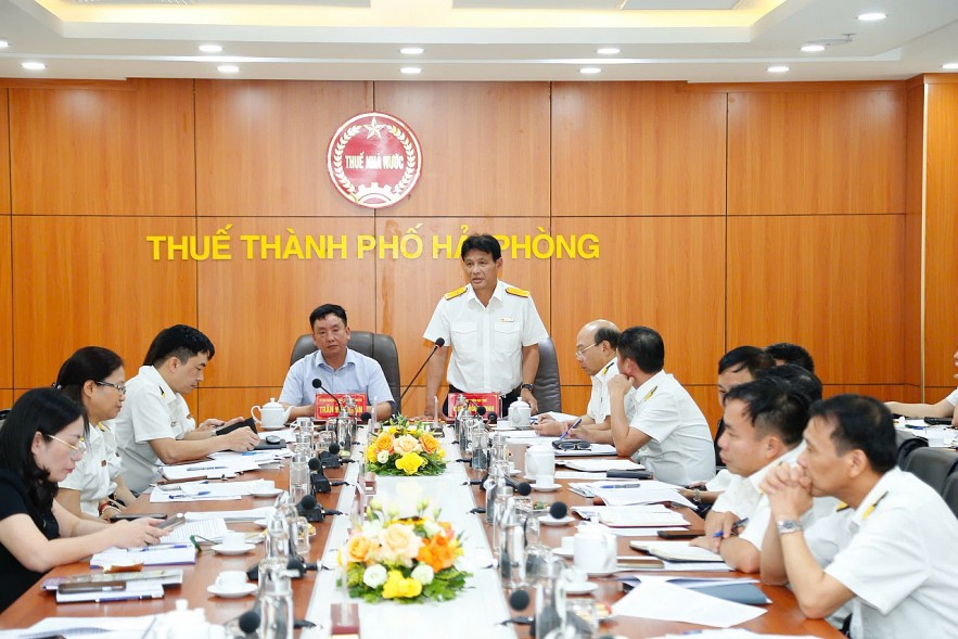 Thuế TP. Hải Phòng phấn đấu hoàn thành vượt dự toán thu nội địa năm 2025