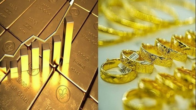 Ngày 22/7: Giá vàng đồng loạt bật tăng