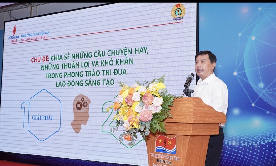 PV GAS được vinh danh tại Hội nghị chuyên đề “Đổi mới sáng tạo Dầu khí” do Công đoàn Petrovietnam tổ chức
