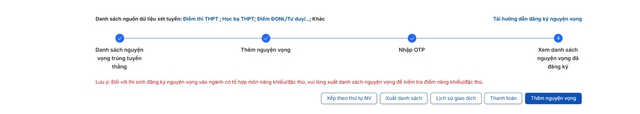 HƯỚNG DẪN NỘP LỆ PHÍ XÉT TUYỂN ĐẠI HỌC NĂM 2025- Ảnh 4.