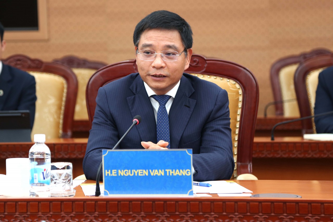 Bộ trưởng Nguyễn Văn Thắng tiếp lãnh đạo Tập đoàn Hana và Dunamu của Hàn Quốc