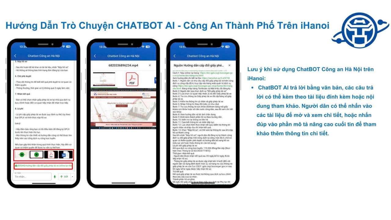 Hà Nội triển khai trợ lý ảo và tổng đài AI Công an trên ứng dụng iHanoi