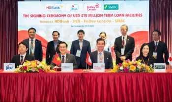 HDBank ký kết khoản vay hợp vốn 215 triệu USD với ba định chế tài chính hàng đầu quốc tế