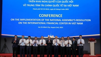 Thủ tướng Phạm Minh Chính chủ trì hội nghị triển khai Nghị quyết về Trung tâm tài chính quốc tế tại TP.HCM
