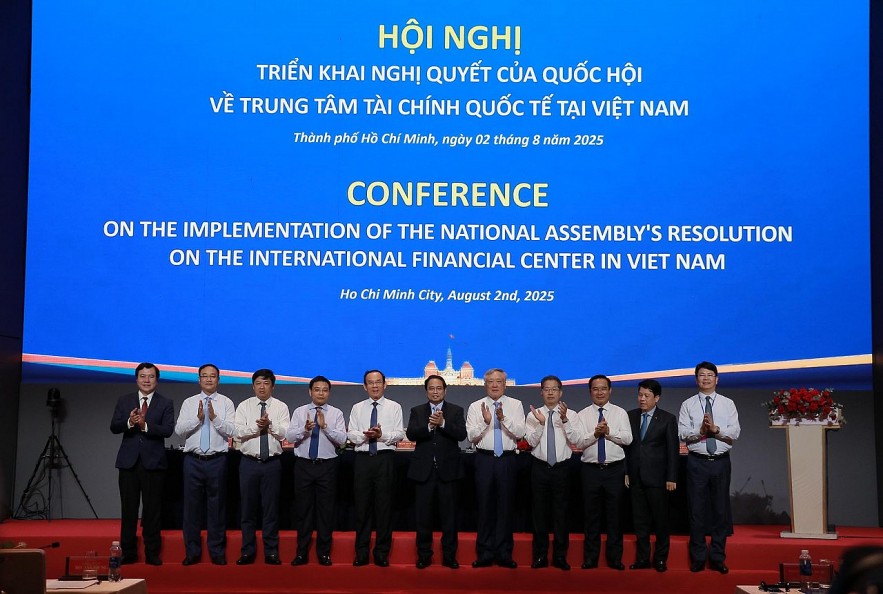 Thủ tướng Phạm Minh Chính chủ trì hội nghị triển khai Nghị quyết về Trung tâm tài chính quốc tế tại TP.HCM